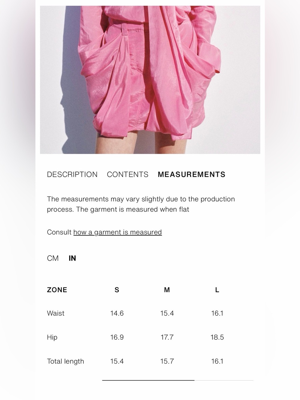 ZARA CARGO SKIRT PINK MEDIUM - Picture 7 of 8